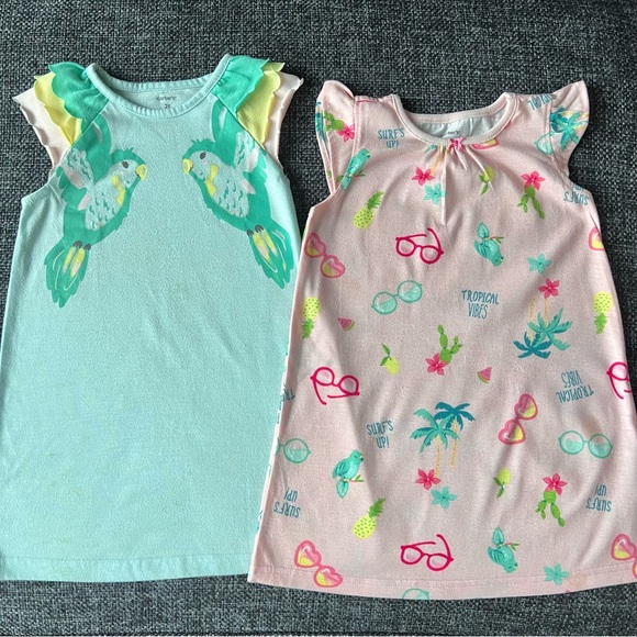 Carter's Other - Carter’s Toddler Girl’s Nightgowns Size 2T